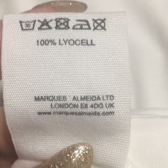 MARQUES'ALMEIDA Slashed-knotted short-sleeved - Picture 9 of 9